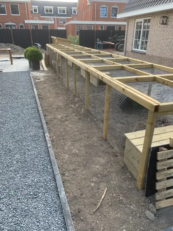 Project van Klusbedrijf Biever: dierenverblijf in Vlaardingen en omgeving