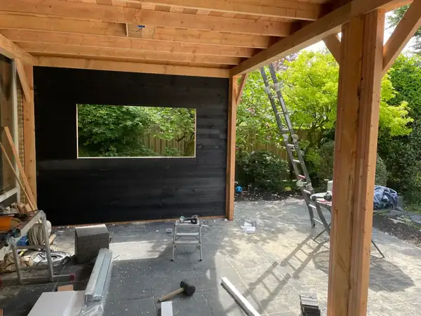 Project van Klusbedrijf Biever: houtbouw en overkappingen in Vlaardingen en omgeving